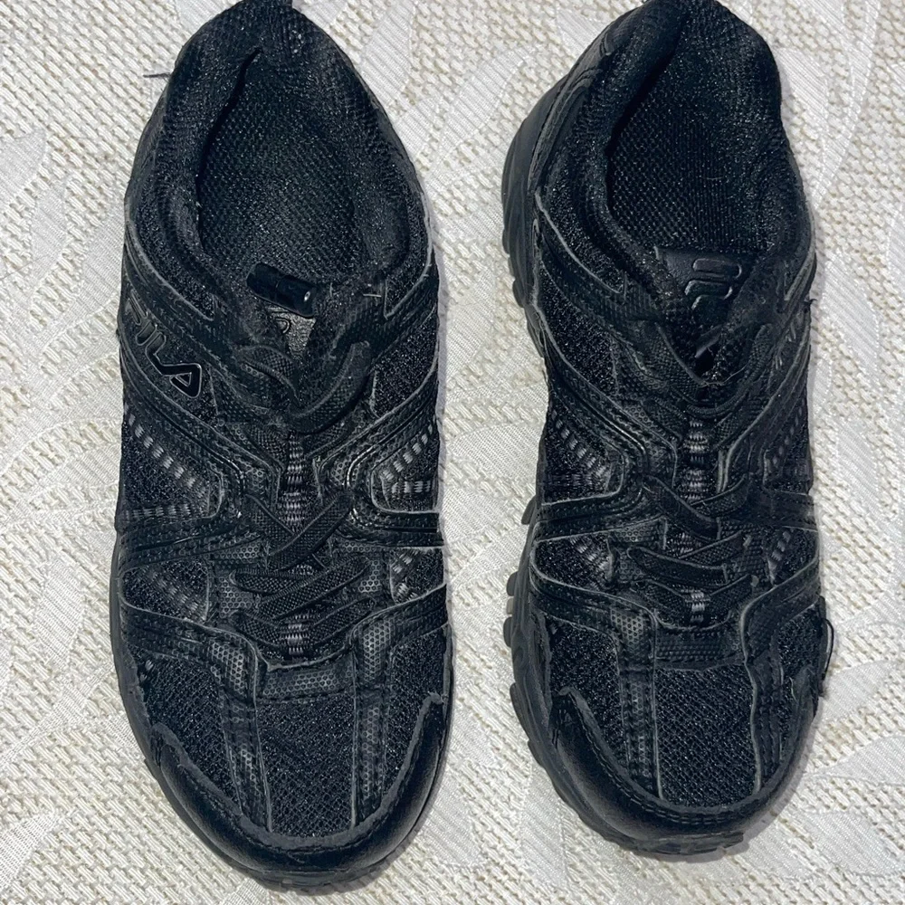 Fila Black Athletic Sneakers